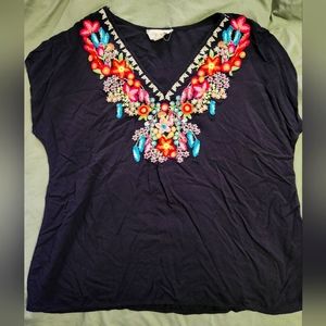 Embroidered Top